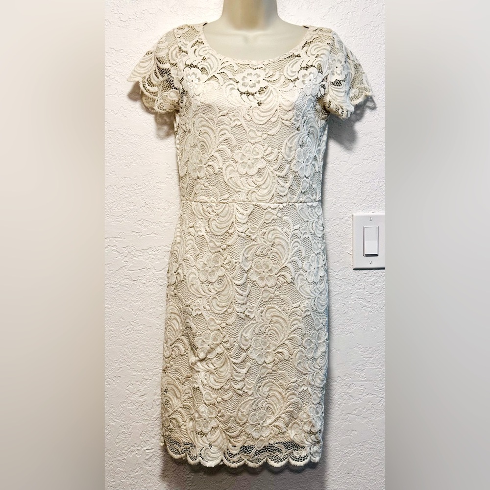 Ivory Lace Dress
